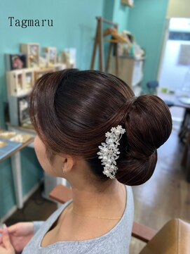 タグマル タイトな個性派和装スタイル☆