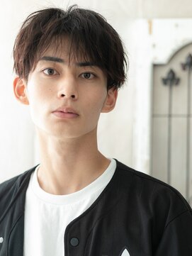 グルーミングサロン バーバー キャッスル 北浦和西口(Grooming salon Barber Castle) ラフな質感が魅力なソバージュ束感ルーズヘアE北浦和