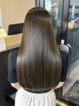 クレップスヘアーヒマワリ(CRE'PS HAIR HIMAWARI) サラ艶ロング髪質改善縮毛矯正