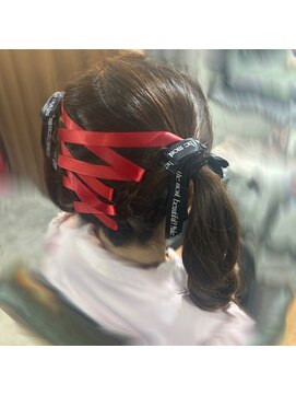 アイビー 新宿(IVY) リボン編みかけ