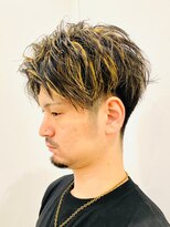 イコール 妙典(equal) メンズカット+ハイライト