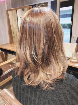 レイ 津田沼(Lei) 似合わせカット/メルティカラー/フェミニンロング/