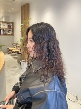 シアン 大須店(CYAN.) 海外ガール!ハードスパイラルパーマ!