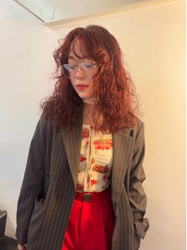 フェブ(fev) 【fev_hana】赤みorange