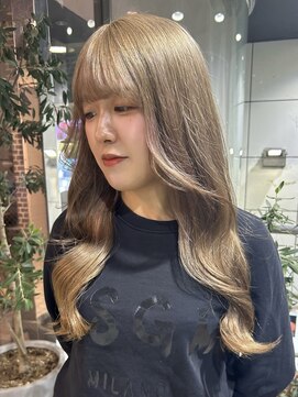 ヘアーアンドメイク ビス(HAIR&MAKE bis) マロンベージュ/メルティカラー【唐木彩華】