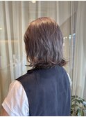 バイオレットアッシュ×抜け感外ハネボブ