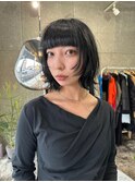ワイドバング 外ハネボブ