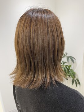 グラムヘアー(GLAM HAIR) スモーキーベージュカラー