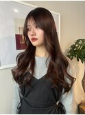 ピンクブラウン/ピンクベージュ/当日予約OK/丸の内/髪質改善