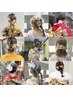 【成人式】３点セット(着付け＋ヘアセット+メイク　)￥27500【TEL予約のみ】