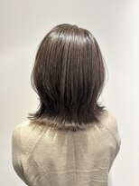 リュネッツ あざみ野店(lunettes)&nbsp;【白髪ぼかし】ハイライトベージュ×ミディアムウルフ