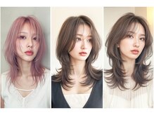 ヘアサロン エフ 渋谷(F)の雰囲気（小顔魅せレイヤーカットや韓国風スタイルも大好評◎【レイヤー】）