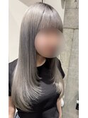 施術者1%未満ドライカットレイヤー×ブリーチ毛矯正