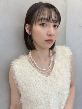 ロンドプロフィール 浦和(Lond profil) ブリーチなしカラー伸ばしかけヘア簡単スタイリング小顔ヘア