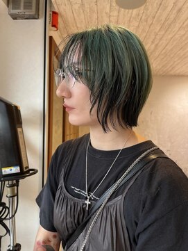 ボコカ(bococa) デザインカラーレイヤーボブグリーンウルフ向ヶ丘遊園登戸