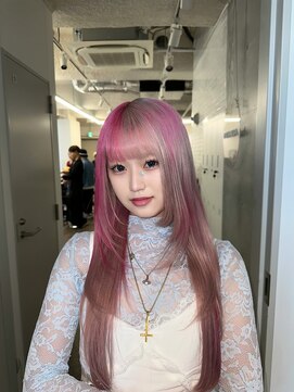 モニカ 原宿店(MONIQA) ピンクカラー