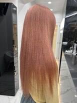 ラピス 渋谷本店(Lapis)&nbsp;ピンクベージュミルクティー/韓国風/ストレート/艶髪/髪質改善