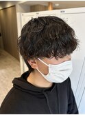 髪質改善×メンズパーマ