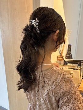 ミリ 久留米(miri..) ローポニーテール