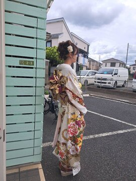 ヘアセット＆着付け☆