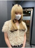 #ハイトーンカラー#レイヤーカット