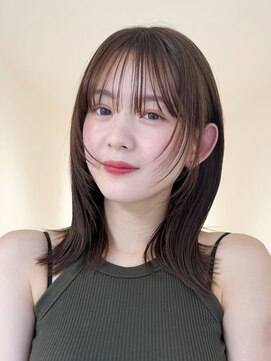 アイトーキョーエス 渋谷(AI TOKYO S) 小顔レイヤー/レイヤーミディアム/透明感カラー