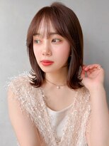 リヤン 表参道(lyann) セミディ大人可愛い美髪イメチェン愛され前髪似合わせカット