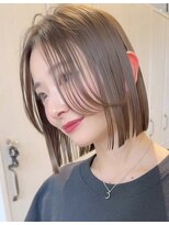 サンドパールス 仙台店(sand PALCE)&nbsp;髪質改善/大人ガーリー/似合わせカット/ショートボブ前髪/仙台