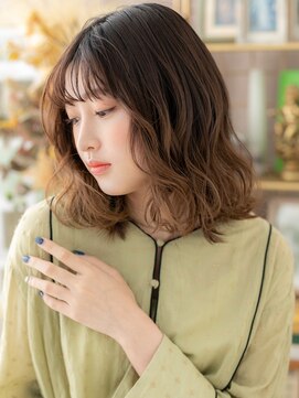 カバーヘア ブリス 志木南口駅前店(COVER HAIR bliss) ★エンドカラー大人ガーリー韓国巻き毛先パーマ20代30代40代★2