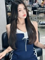 ザシェノンウメダ(THA CHAINON UMEDA) 心斎橋/着物ヘア/大人ガーリー/ダークアッシュ/似合わせカット