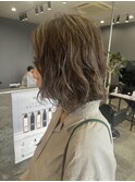白髪ぼかしハイライト