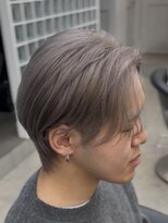 ロンドポレール 北千住(Lond polaire)&nbsp;men's/メンズ/毛流れセンターパート/ナチュラルセンターパート