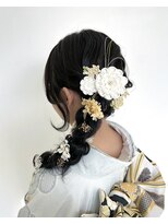 ガーデン プリヴェ(GARDEN:Prive) 成人式ヘアセット 編みおろし