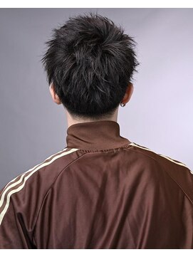 リップス 仙台annex(LIPPS) ツーブロック刈り上げ短髪ツイストダウンバング30代男性
