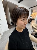 大人カラー＆似合わせカット☆圧倒的技術の大人ショートヘア