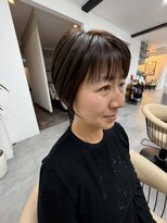 バーチミシマ(BIRCH mishima)&nbsp;大人カラー＆似合わせカット☆圧倒的技術の大人ショートヘア
