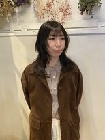 ジル ヘアデザイン ナンバ(JILL Hair Design NAMBA) khaki greige × layer cut♪/抜け感/ウルフ/レイヤーカット