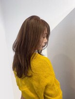 トゥルーブ バイ ファースト 富沢店(trove by first) ロングレイヤー/イルミナカラー/ハイトーンベージュ