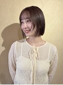 【ふんわり軽い】レイヤーボブ×小顔シルエット