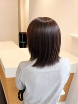 ビーアップヘアー(be:up hair)&nbsp;汗でうねる前髪も、顔周りも。 夏のストレスを縮毛矯正で軽減