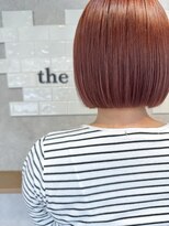 ブルーム(the Bloom)&nbsp;【ぷつっとボブ】テラコッタレッド