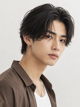 ベル 新宿(Belle) ナチュラルストレート曲がる縮毛矯正カルマヘアメンズパーマ