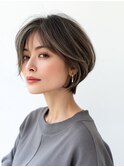 白髪ぼかし/脱白髪染め/似合わせカット/30代/40代/50代/60代