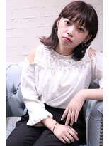 ホラン(HoLan)&nbsp;【HoLan】タンバルモリxラベンダーアッシュxワイドバング