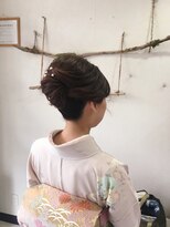 襟足スッキリふんわり和装