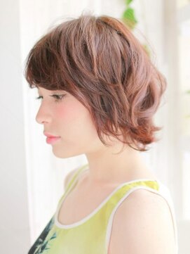ヘアメイク ナル(hair make nalu) カジュアルルーズなショートヘアー