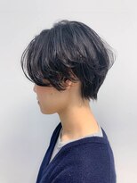 テトヘアー(teto hair) ハンサムショート、前下がりショート、ラベンダーアッシュ
