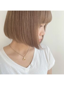 ルル(LuLu by KENJE) ミルクティーベージュ【藤沢/ヘッドスパ/髪質改善/イノア】