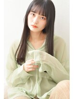 ヴィッカエコル (vicca 'ekolu)&nbsp;美髪/暗髪ストレート/重めお洒落ロング