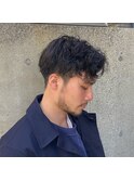 #メンズパーマ